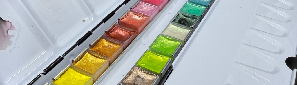 picture of watercolor set.